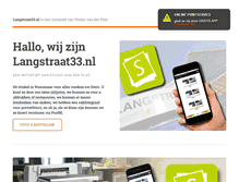 Tablet Screenshot of langstraat33.nl